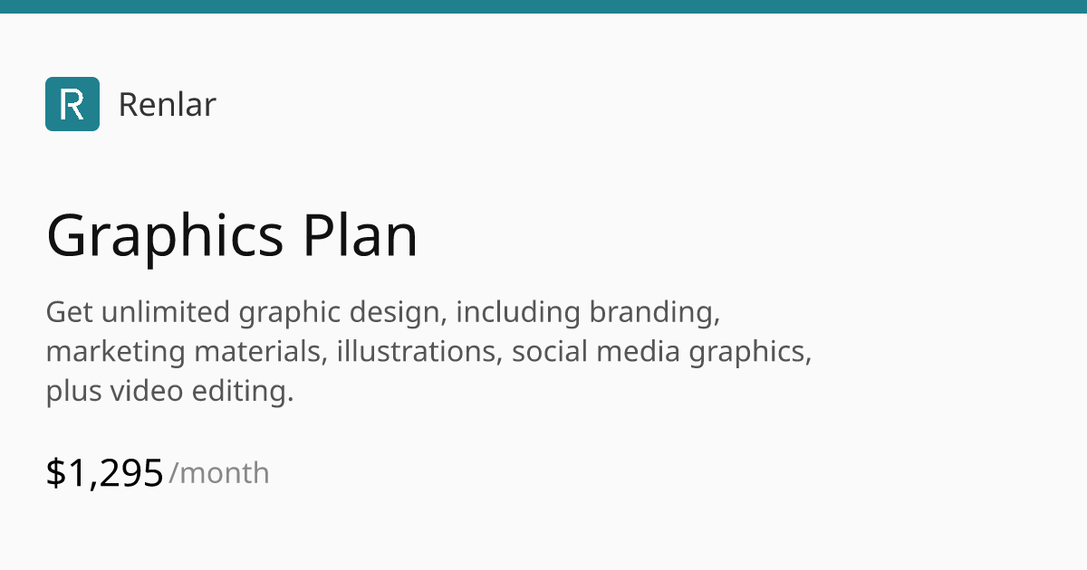 Graphics Plan preview